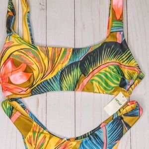 Aerie heirloom bikini top